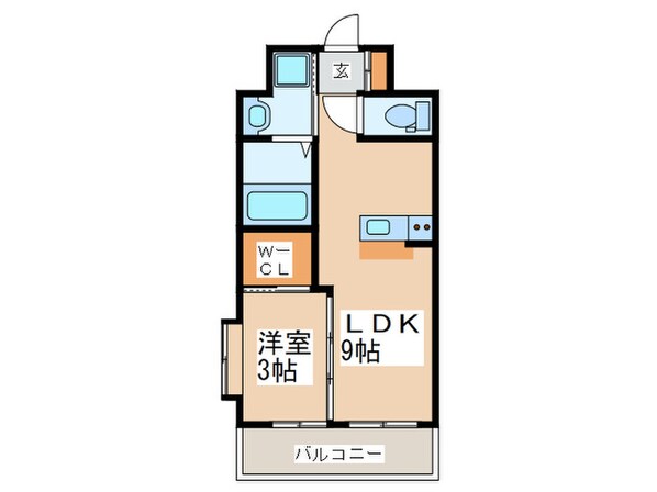 LIFE　FIELD二日市駅前の物件間取画像